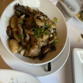 Gnocchi with Wild Mushrooms