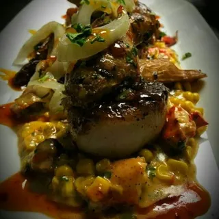Crawfish & Tasso Maque Choux