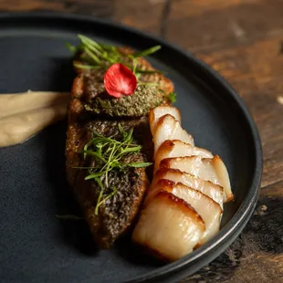 food, grilled fish