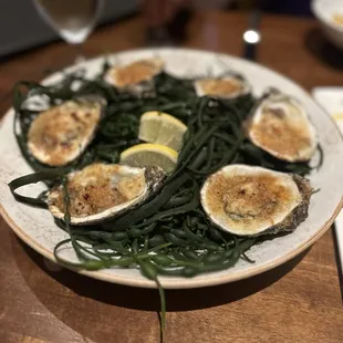 Fire Roasted Oysters