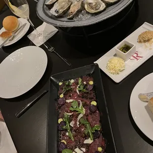 Espresso Crusted Venison Carpaccio