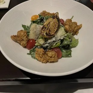 Cajun Oysters Salad