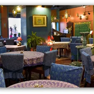 Salaam interior, warm and inviting