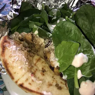 Moroccan Lamb Wrap