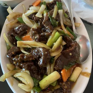 Mongolian beef