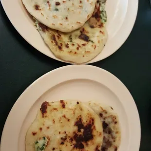 Various pupusas
