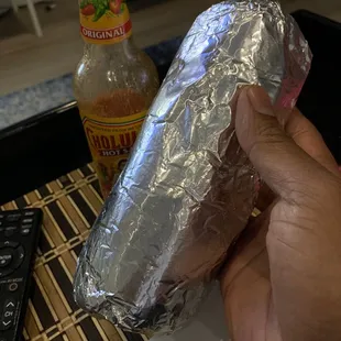 Grilled Chicken Super Burrito