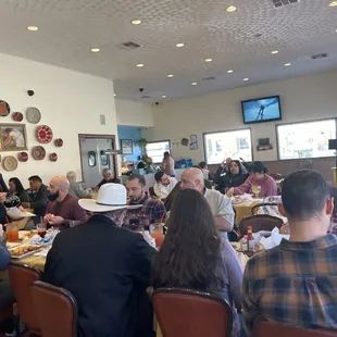 Busy Sunday afternoon