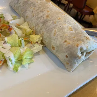 Shrimp Burrito- huge