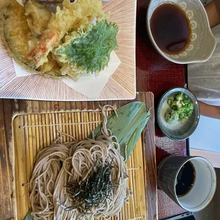 Tempura Zaru (Cold) Soba / Udon
