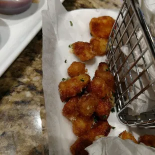 Shitty cheese curds.  They are so tiny.