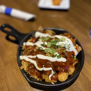 BBQ Loaded Tots