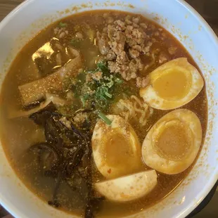 Tan Tan with extra egg