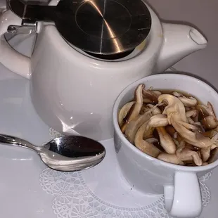 Teapot Mushroom Soup