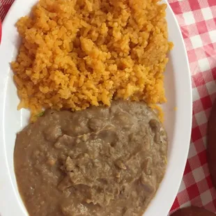 Beans n rice... nuhhh jus ok