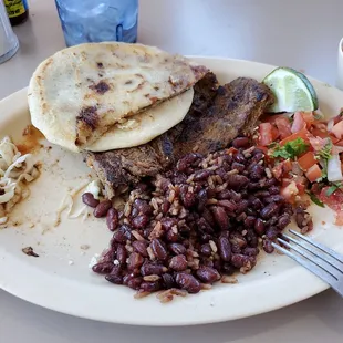 a plate of food