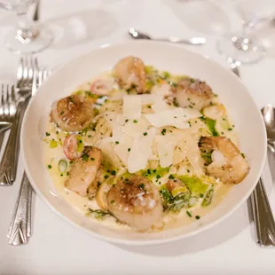 Shrimp and Scallop Angel Hair Pasta (Dinner Menu) at Restaurant506