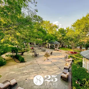 The Sanford House Grand Courtyard