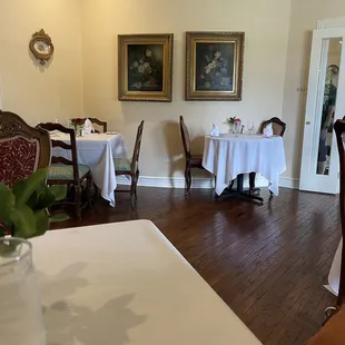 One of the dining rooms