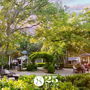 The Sanford House Grand Courtyard