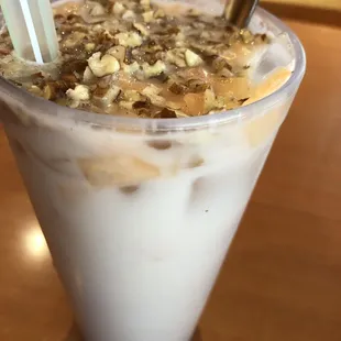 Agua dr Horchata con melón y nuez