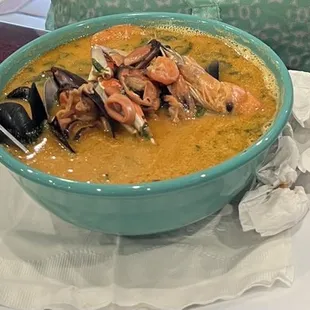 Seafood soup