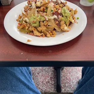 Chicken nachos! Tasty!