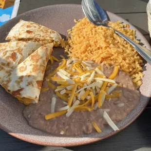 Kids Quesadilla with Chicken