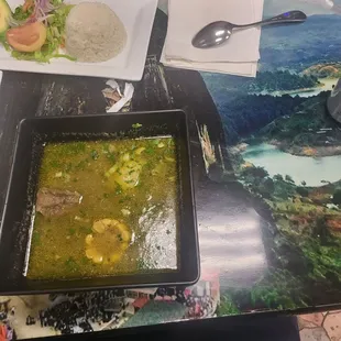 a plate of food