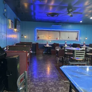 the interior of a restaurant