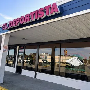 In the same strip mall as Food Lion, Big Lots, and The Banque