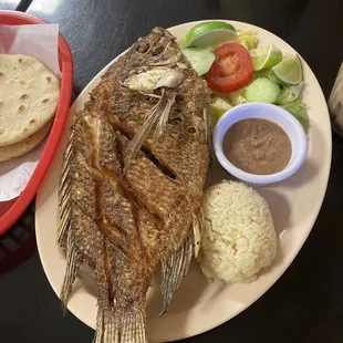 Fried Fish Mojarra Frita