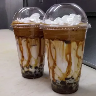 Caramel frappe