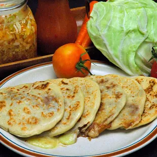 23 different  type of pupusas