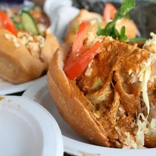 Best Chicken sandwich Salvadorian style