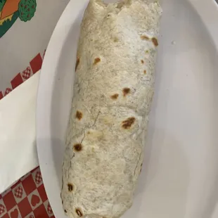 Super carne asada burrito