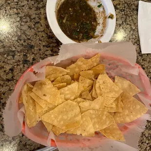 Chips and dip