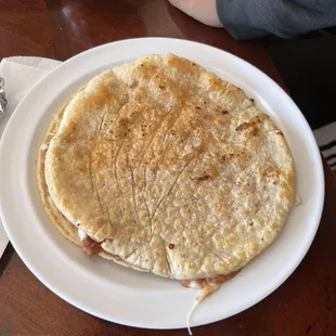 Gordita bean and cheese