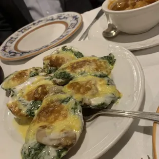 Oysters Rockefeller