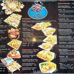 El menu