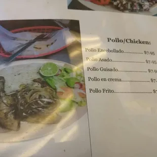 oysters and mussels, menu