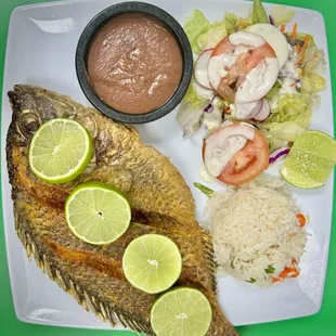 Mojarra frita