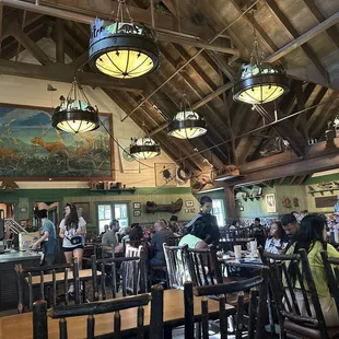 The interior is a must-see for dinosaur lovers of all ages (like me)!