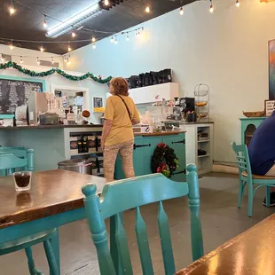 Counter and barista area.