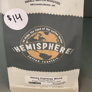 Coffee roasted in Ohio