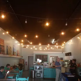 As you walk in