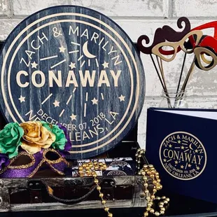 We have a variety of unique custom designs to accent your home or office or commemorate special occasions!