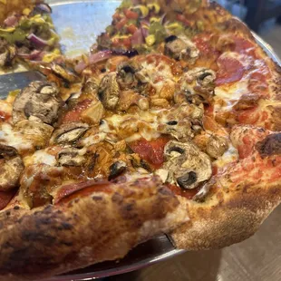 1812 and Green Chili Cheeseburger