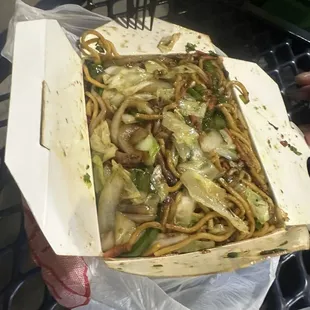 Fully packed Chicken Chow Mein
