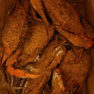 4&apos;16&apos;2021 1/2 Dozen of Medium Male Crabs